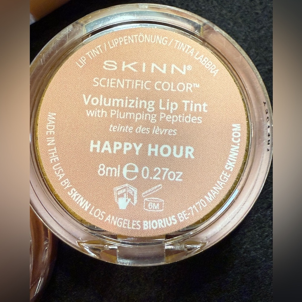 SKINN Lip Tint Duo- “Nudist & “Happy Hour” and Velvet Lip “Soft Rose” NEW/SEALED - Picture 7 of 11
